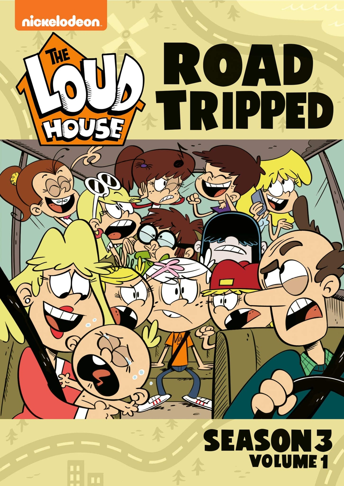 The Loud House: Road Tripped! - Season 3, Volume 1 (DVD)
