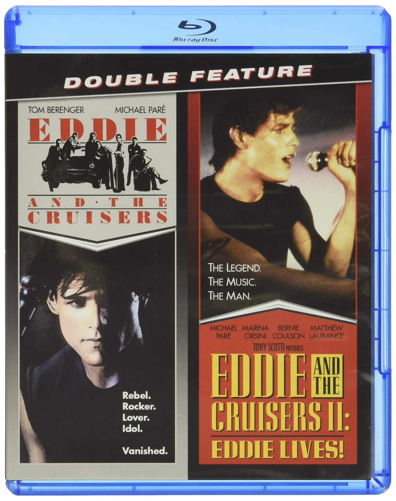 Eddie and the Cruisers / Eddie and the Cruisers II: Eddie Lives! (Doub (Blu-ray)
