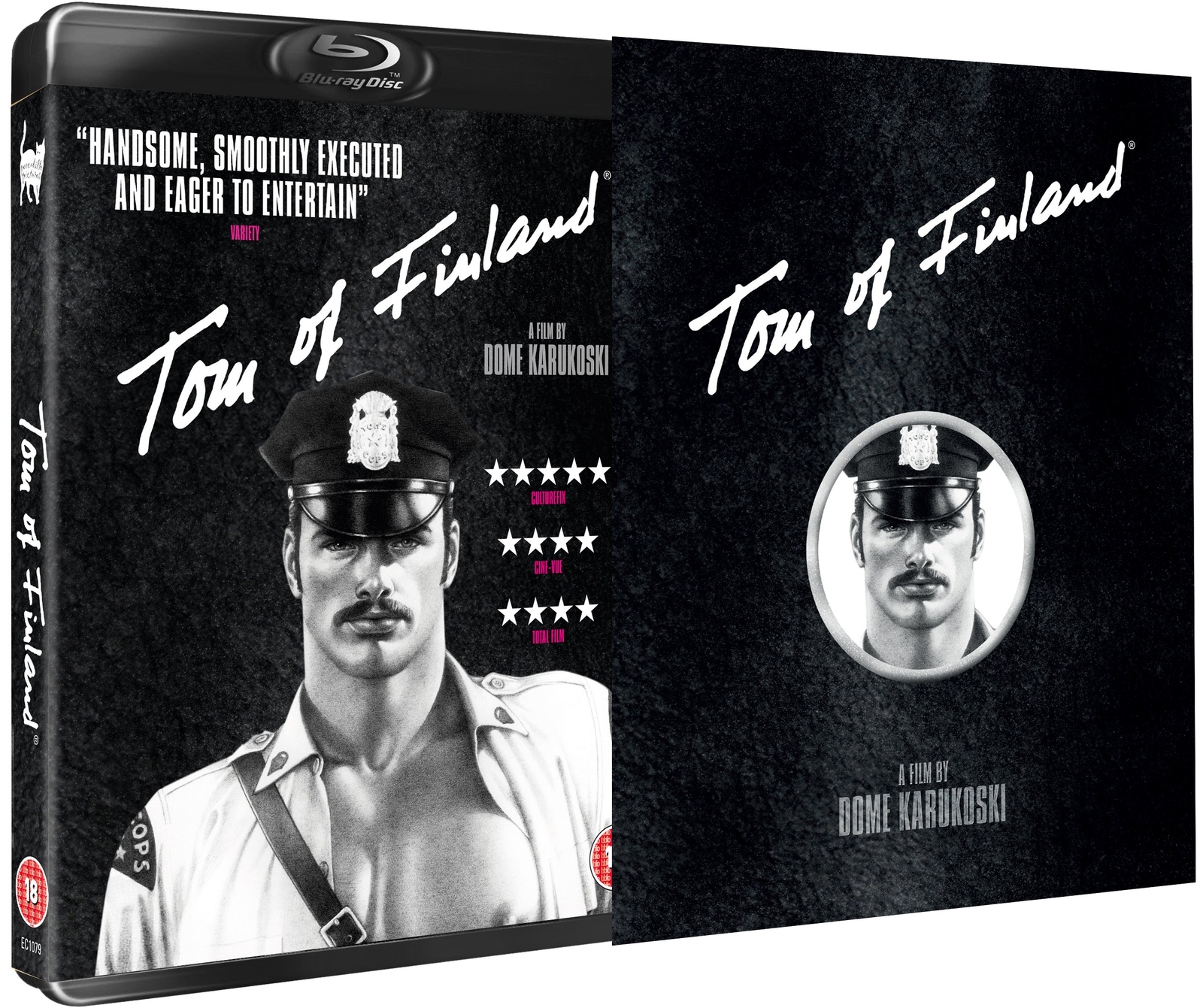 Tom of Finland (Double Play limited edition) Bluray + DVD + fold out d (Blu-ray)