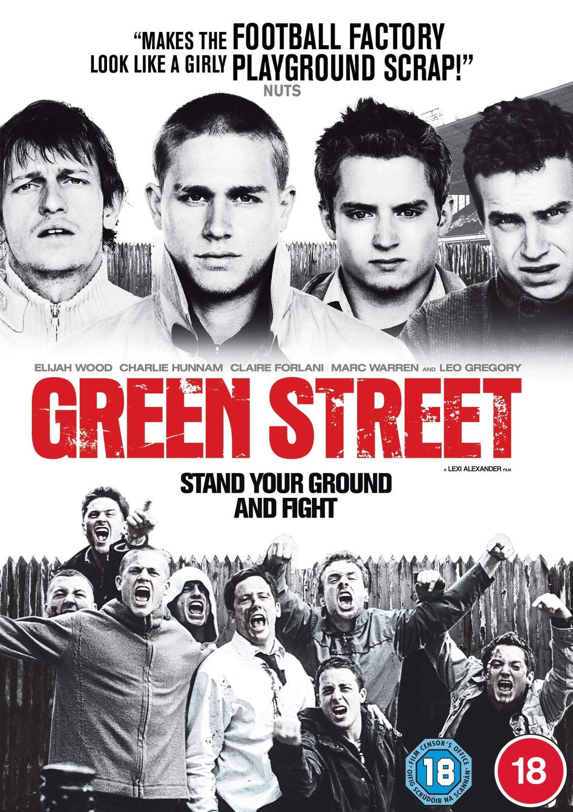 Green Street (DVD) Elijah Wood Charlie Hunnam Claire Forlani