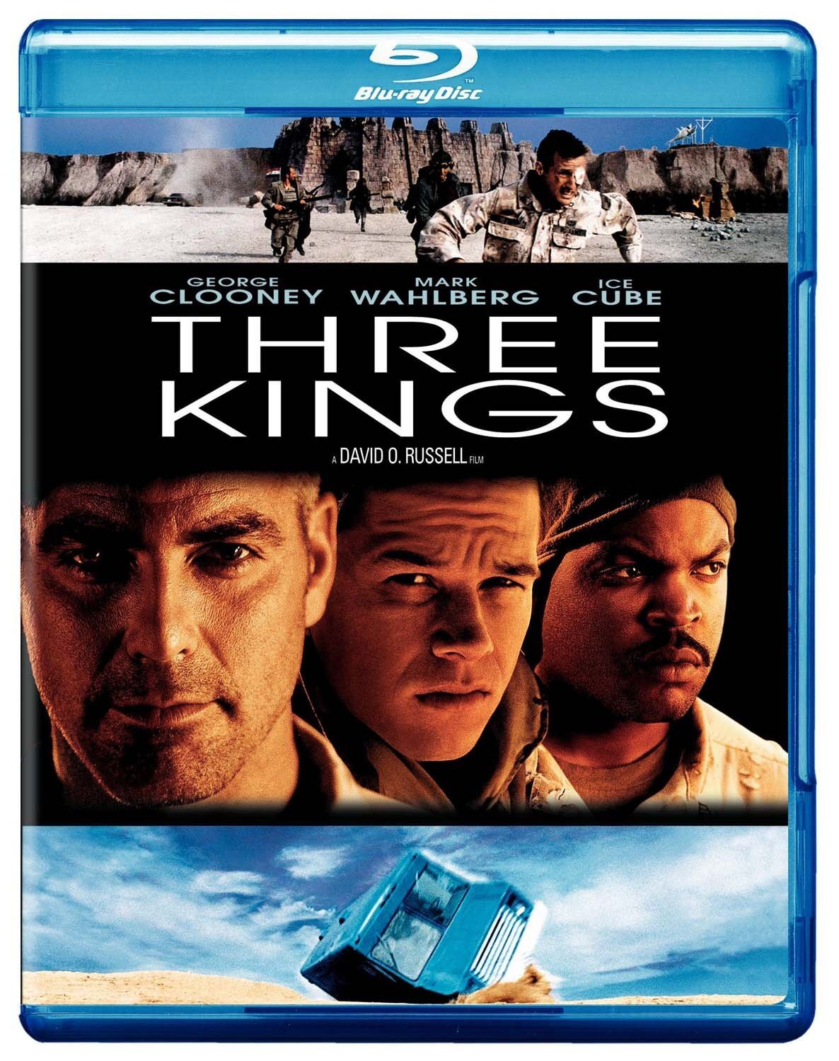 Three Kings (Blu-ray) Cliff Curtis George Clooney Ice Cube Jamie Kennedy