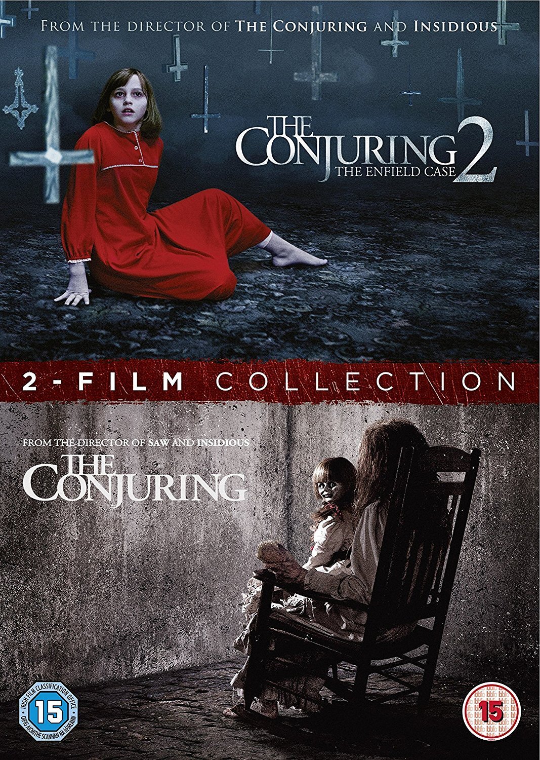 The Conjuring 2-Film (DVD) Joey King Mackenzie Foy Patrick Wilson Ron Livingston