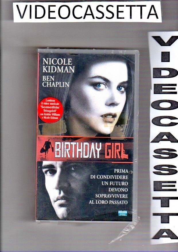 BIRTHDAY GIRL - VHS - NICOLE KIDMAN