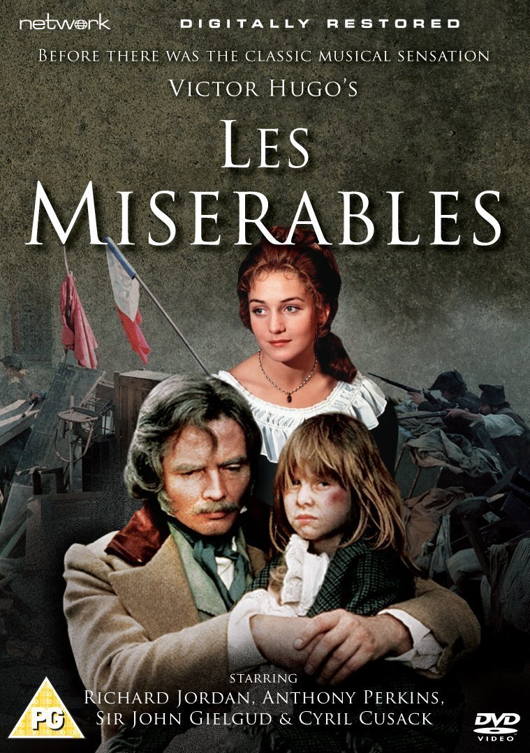 Les Miserables (DVD) Ian Holm John Gielgud Cyril Cusack Anthony Perkins