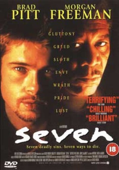 Seven (DVD) Richard Roundtree John C. McGinley Gwyneth Paltrow Morgan Freeman