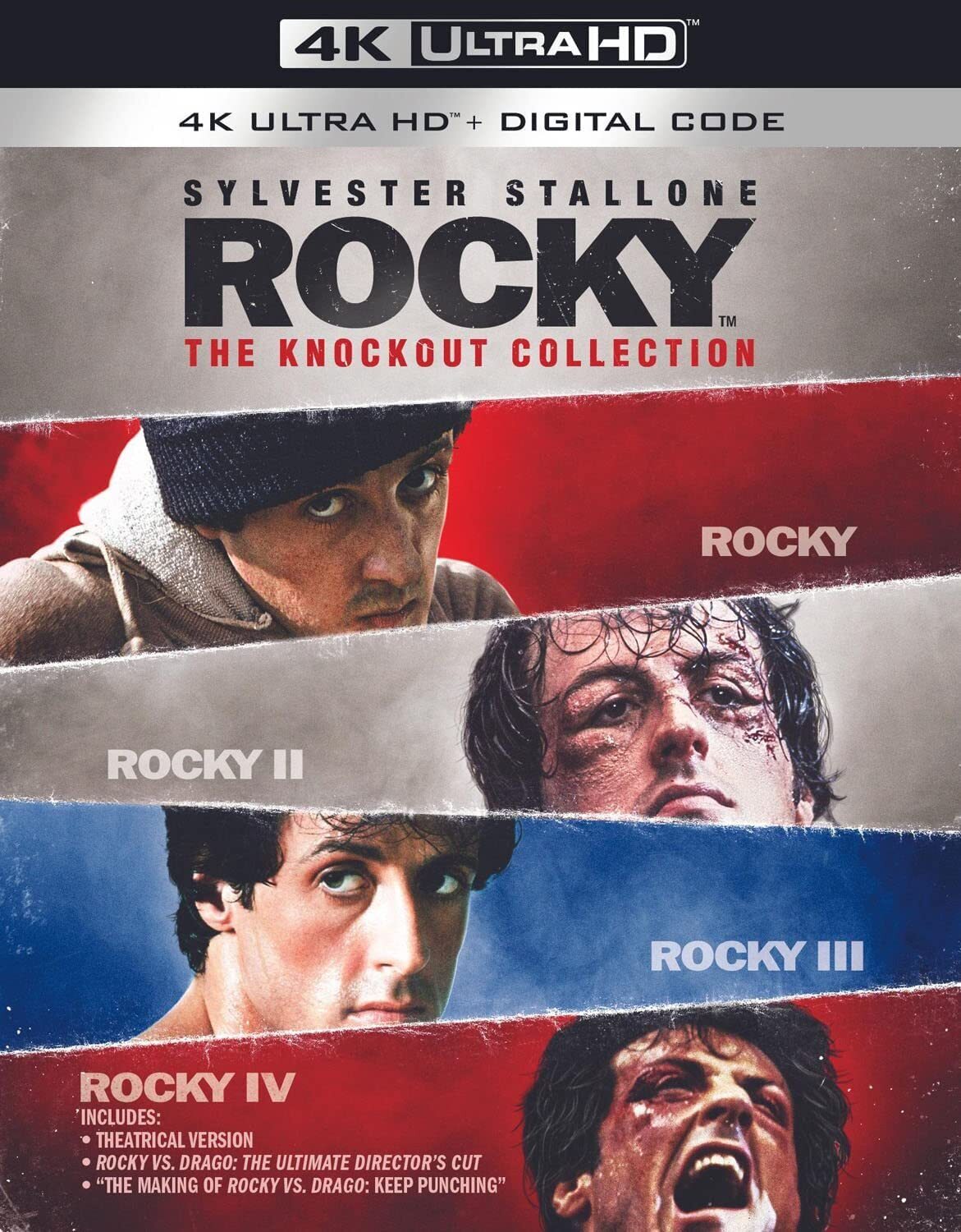 Rocky: The Knockout Collection (4K Ultra HD + Digital) (4K UHD Blu-ray)