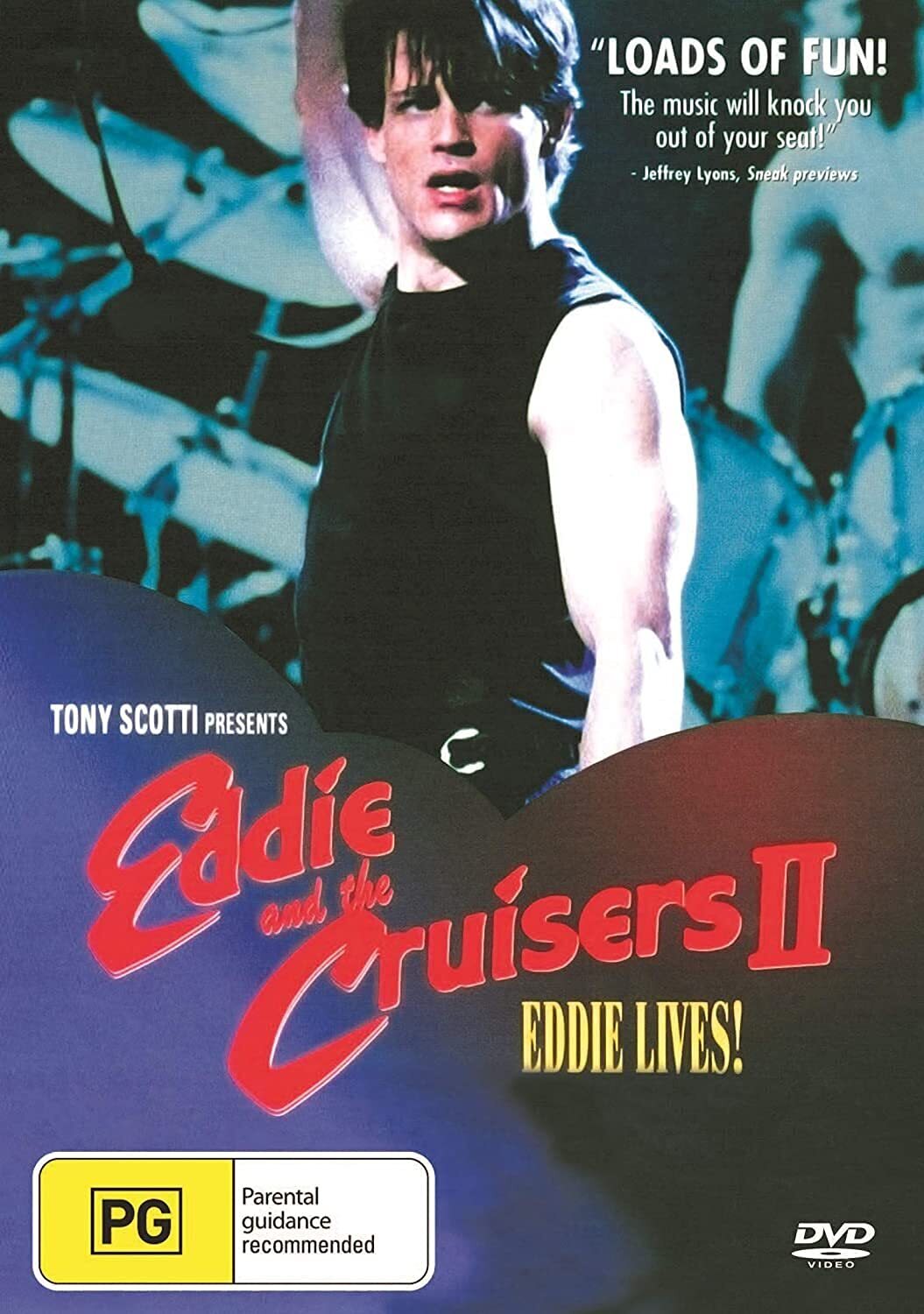 Eddie and the Cruisers II: Eddie Lives! (DVD) Michael Pare