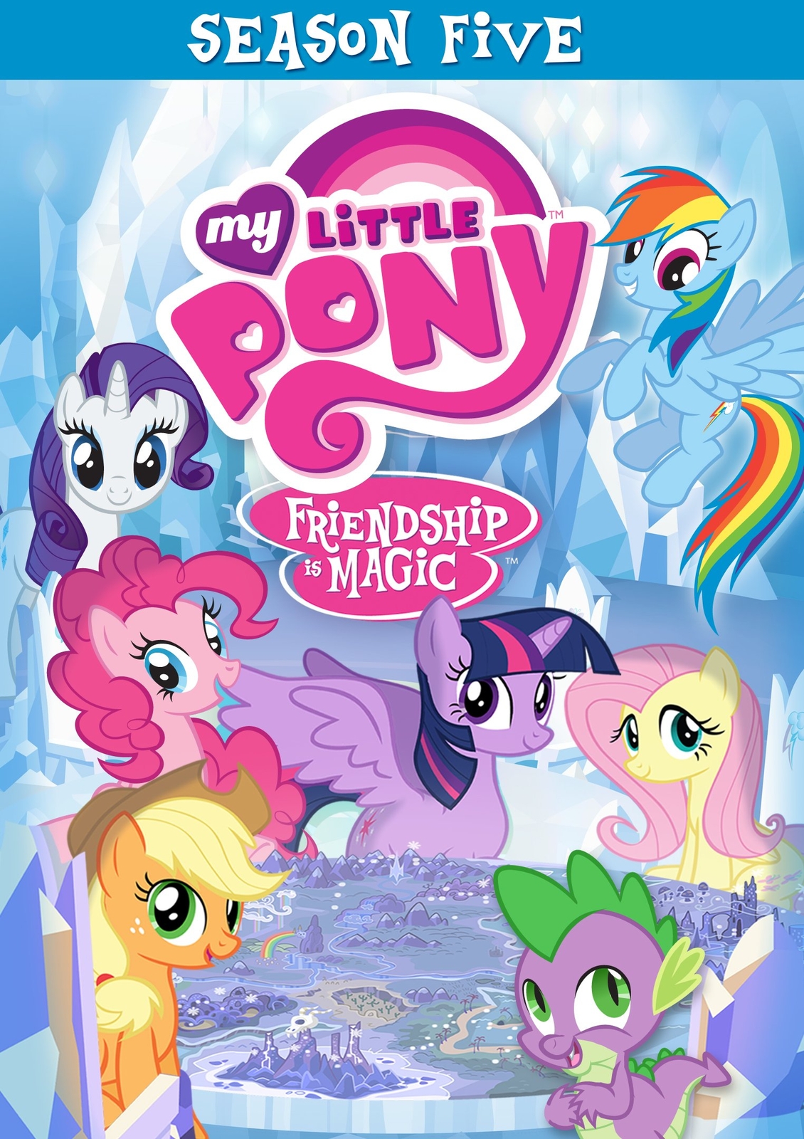 My Little Pony Friendship Is Magic: Season 5 (DVD) Tara Strong Ashleigh Bell