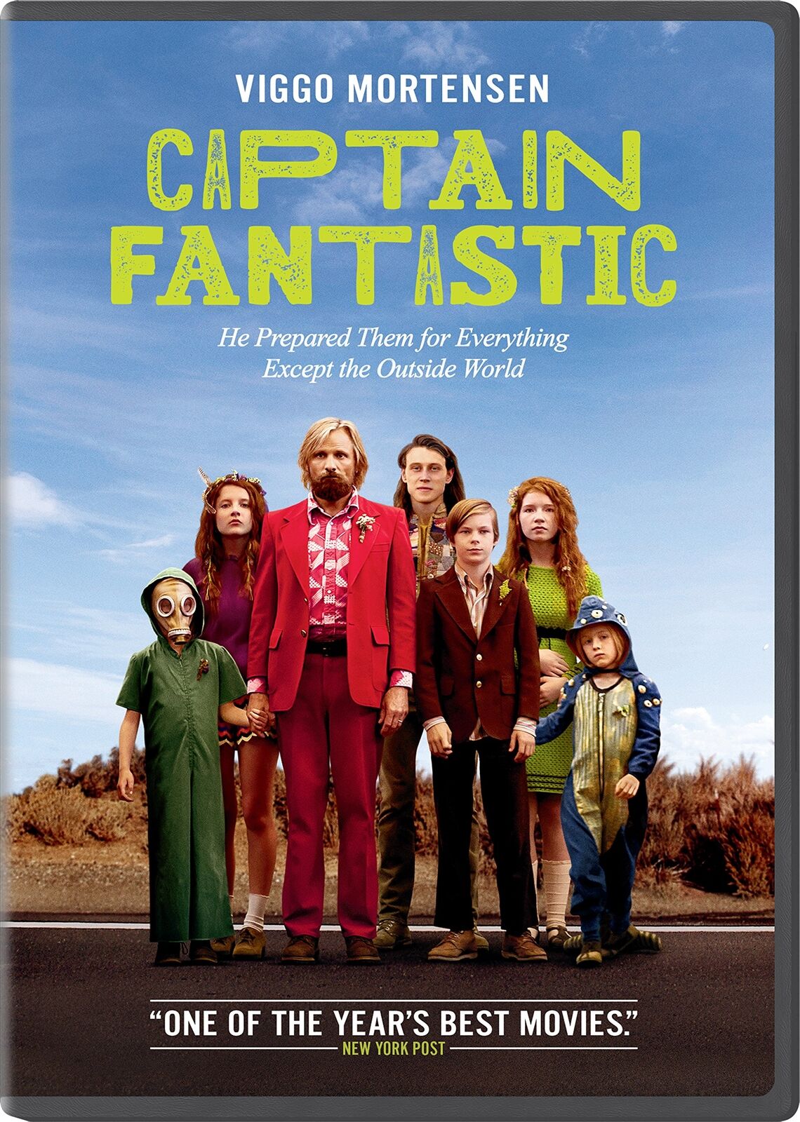 Captain Fantastic (DVD) Mortensen Viggo Langella Frank Hahn Kathryn Zahn Steve