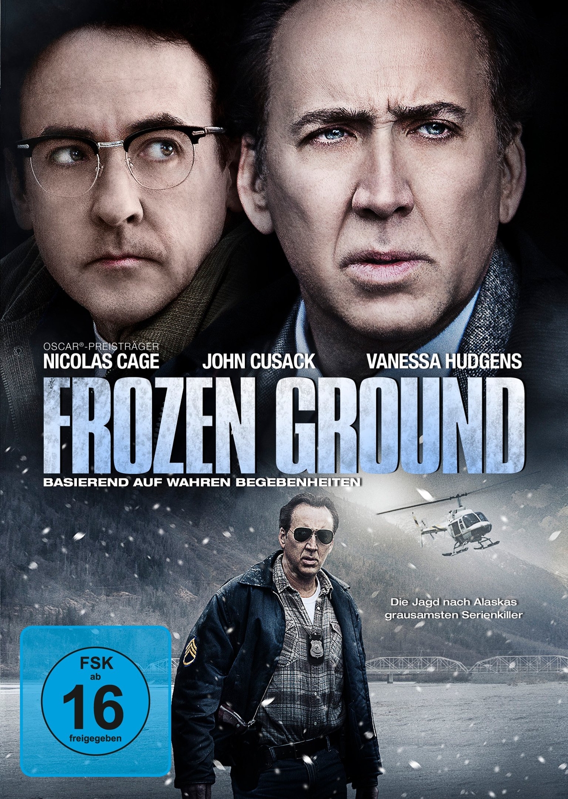 Frozen Ground (DVD) Nicolas Cage Vanessa Hudgens John Cusack Radha Mitchell