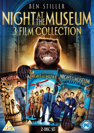 Night at the Museum/Night at the Museum 2/Night at the Museum 3 (DVD) Rami Malek