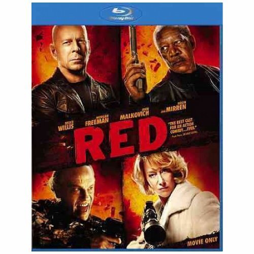 `WILLIS,BRUCE` RED (WS/MOVIE ONLY/BLU-RAY) Blu-Ray NUOVO