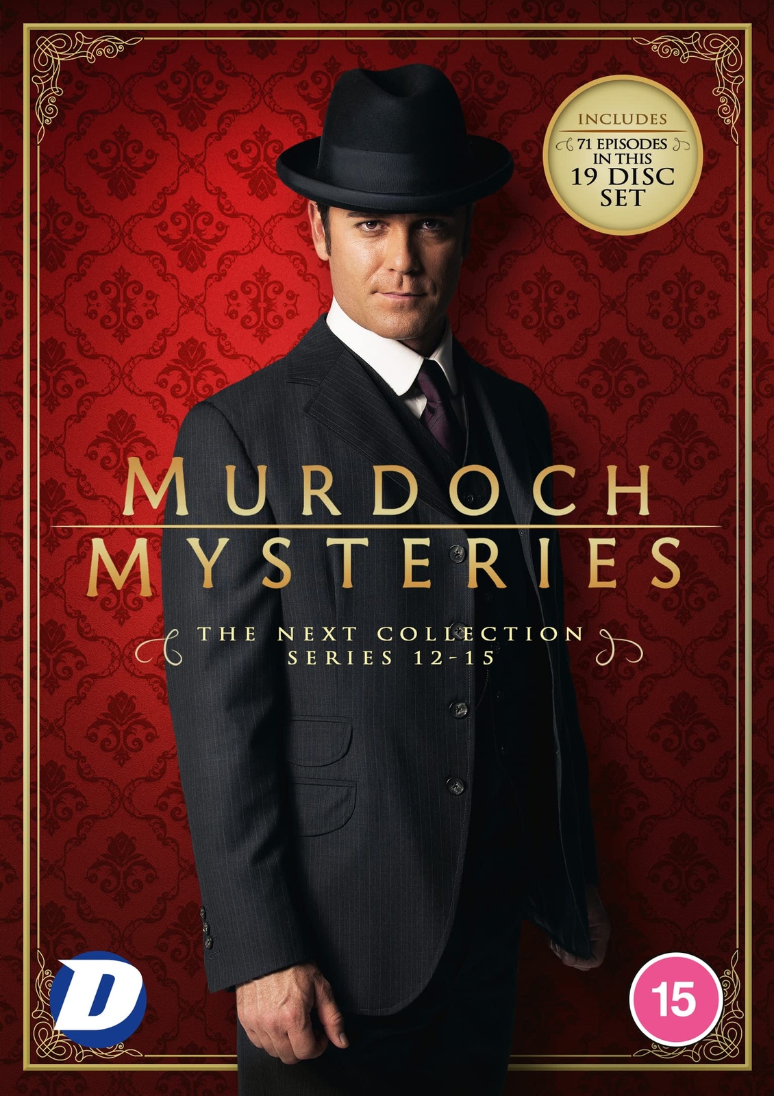 Murdoch Mysteries The Next Collection - Seasons 12/13/14/15 (DVD) Yannick Bisson