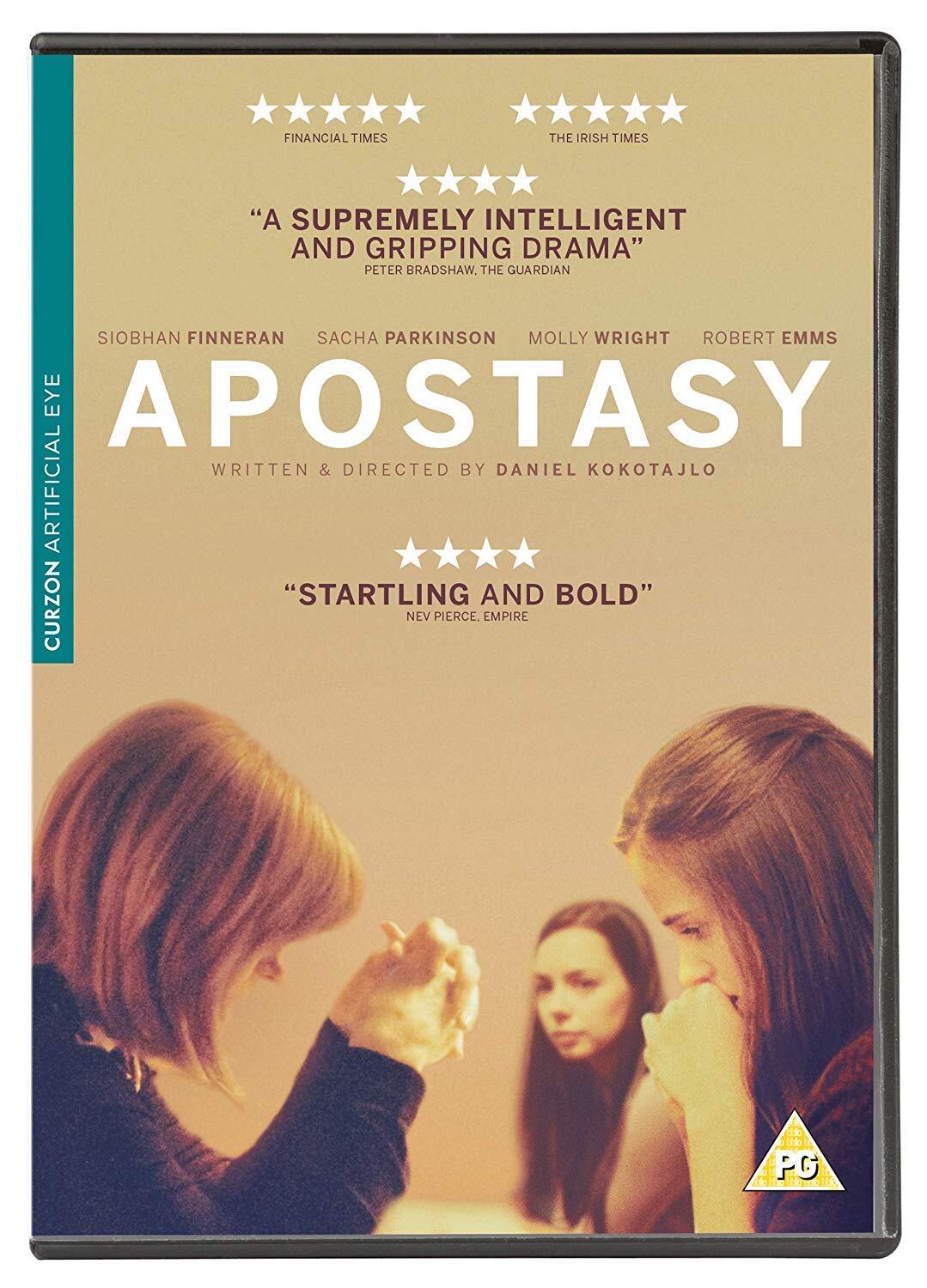 Apostasy (DVD) Sacha Parkinson Siobhan Finneran Robert Emms