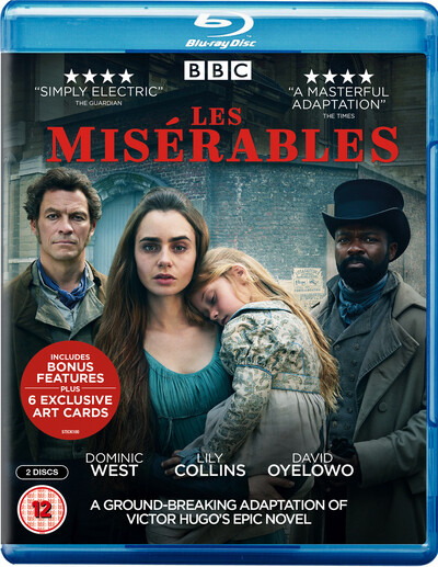 Les Misérables (Blu-ray) Olivia Colman Henry Lloyd-Hughes Lily Collins