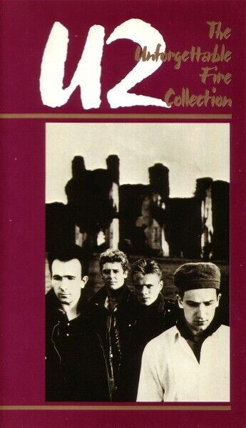 U2 – The Unforgettable Fire Collection - VHS, Island Visual Arts – IVA 021