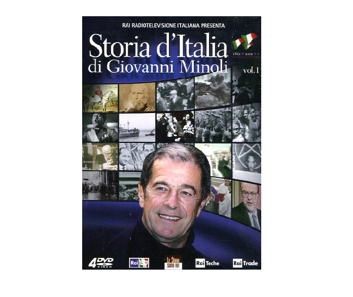 Storia D'Italia Vol.1 di Giovanni Minoli (DVD Nuovo) Italiano