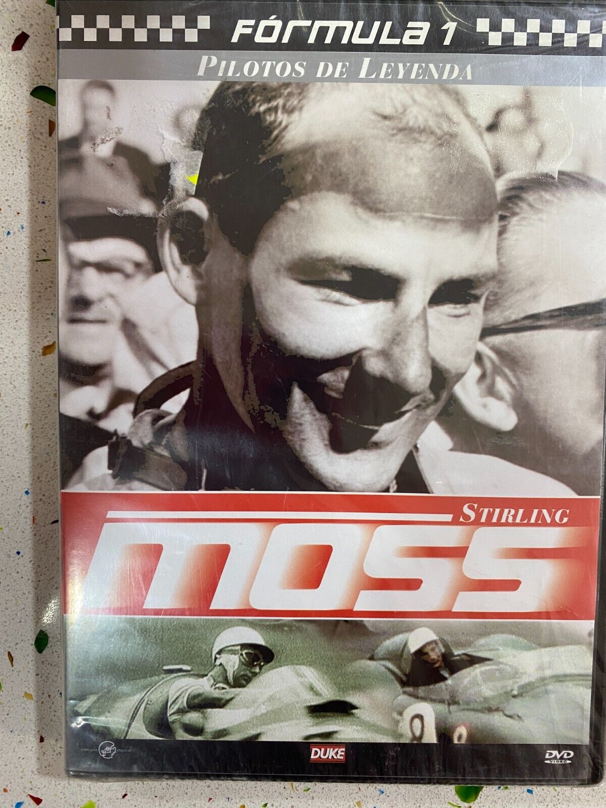 Stirling Moss DVD Nuovo Formula 1 Piloti De Legenda - Vanwall - Spagnolo Inglese