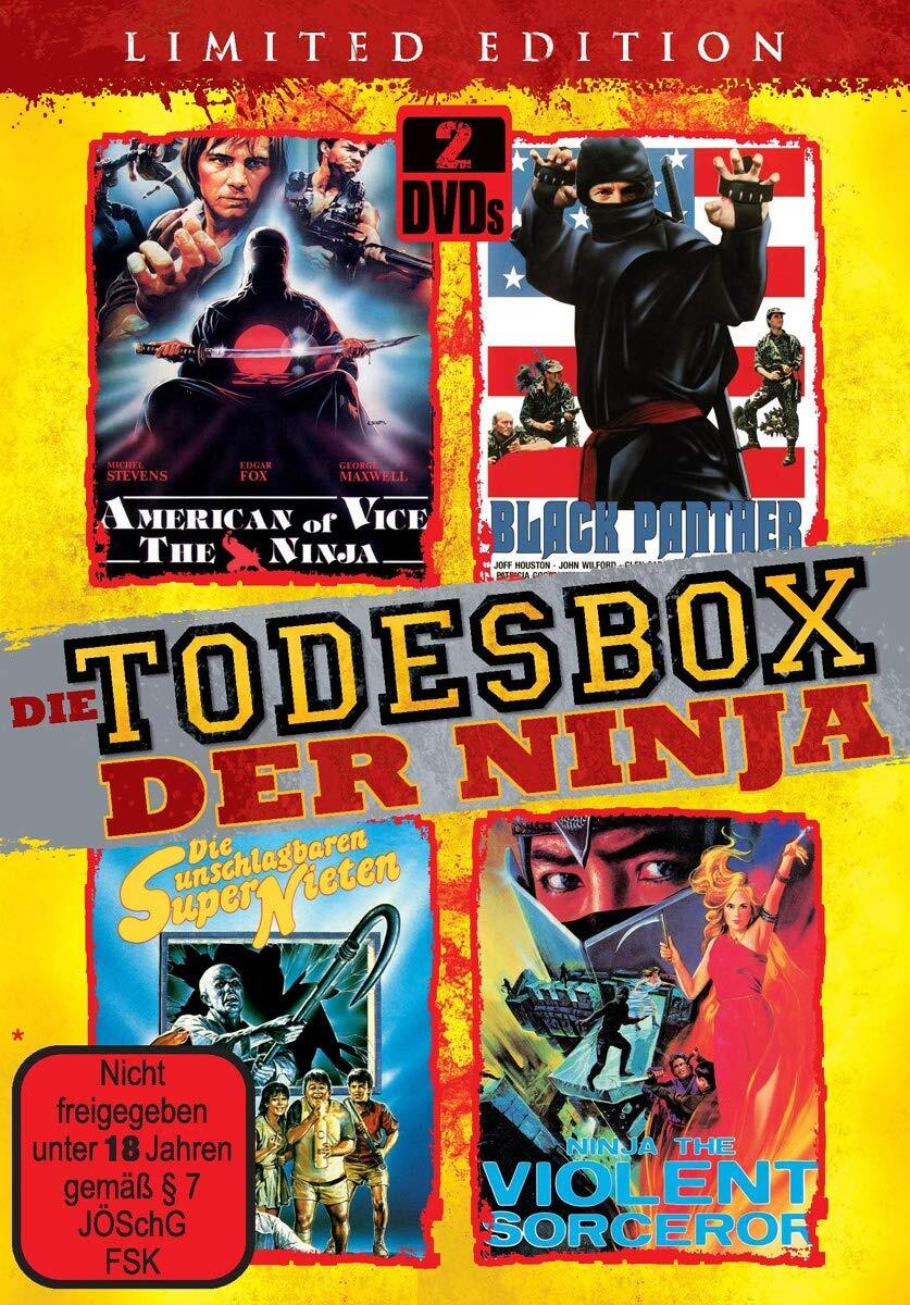 Die Todesbox der Ninja (4 Filme auf (DVD)