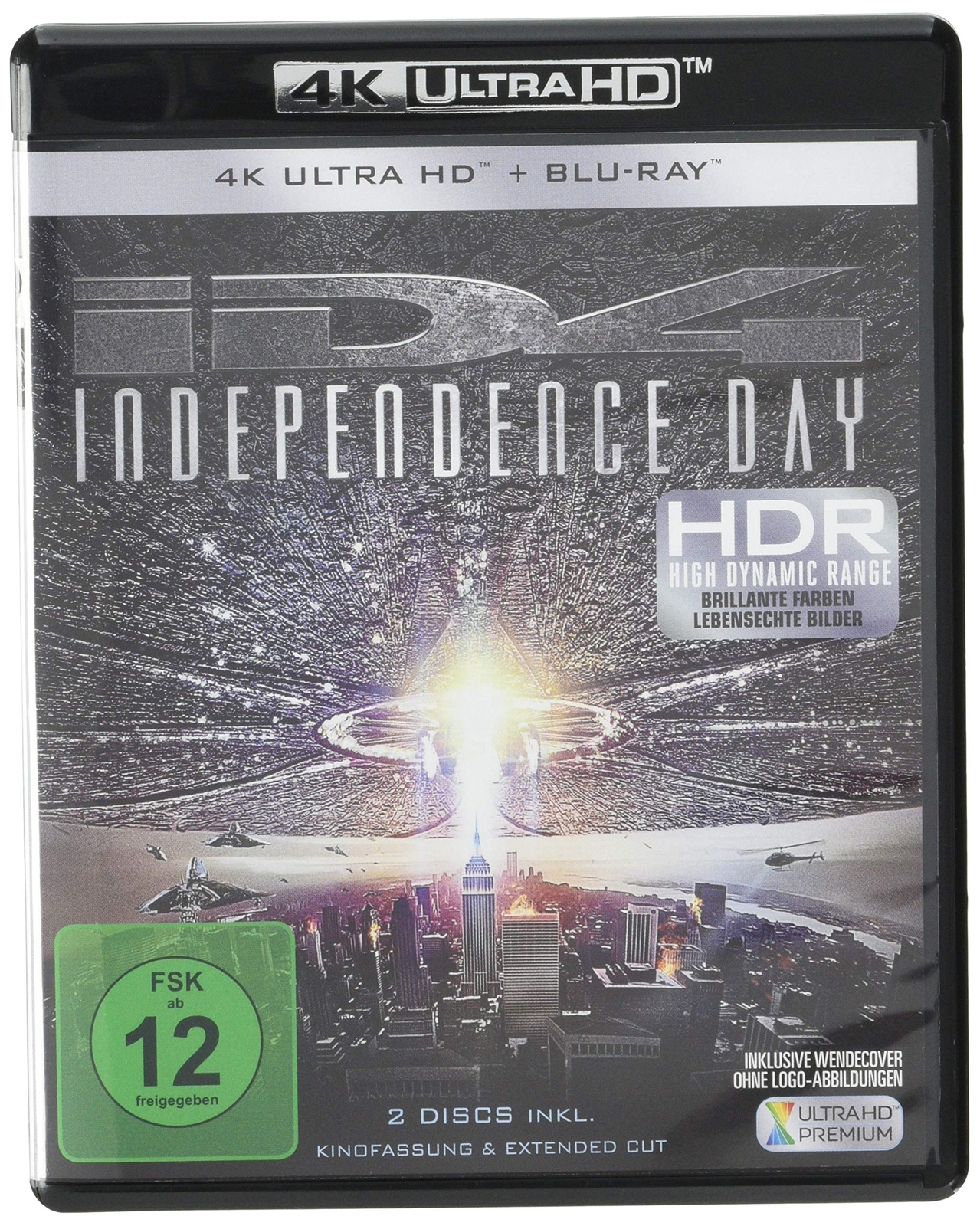 Independence Day (4K Ultra-HD) (+ Blu-ray) (4K UHD Blu-ray) Quaid Randy Loggia