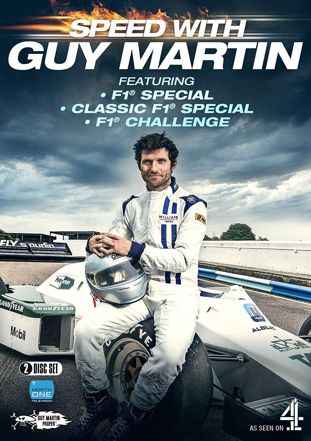 Speed with Guy Martin: F1 Special/Classic F1 Special/F1 Challenge (DVD)