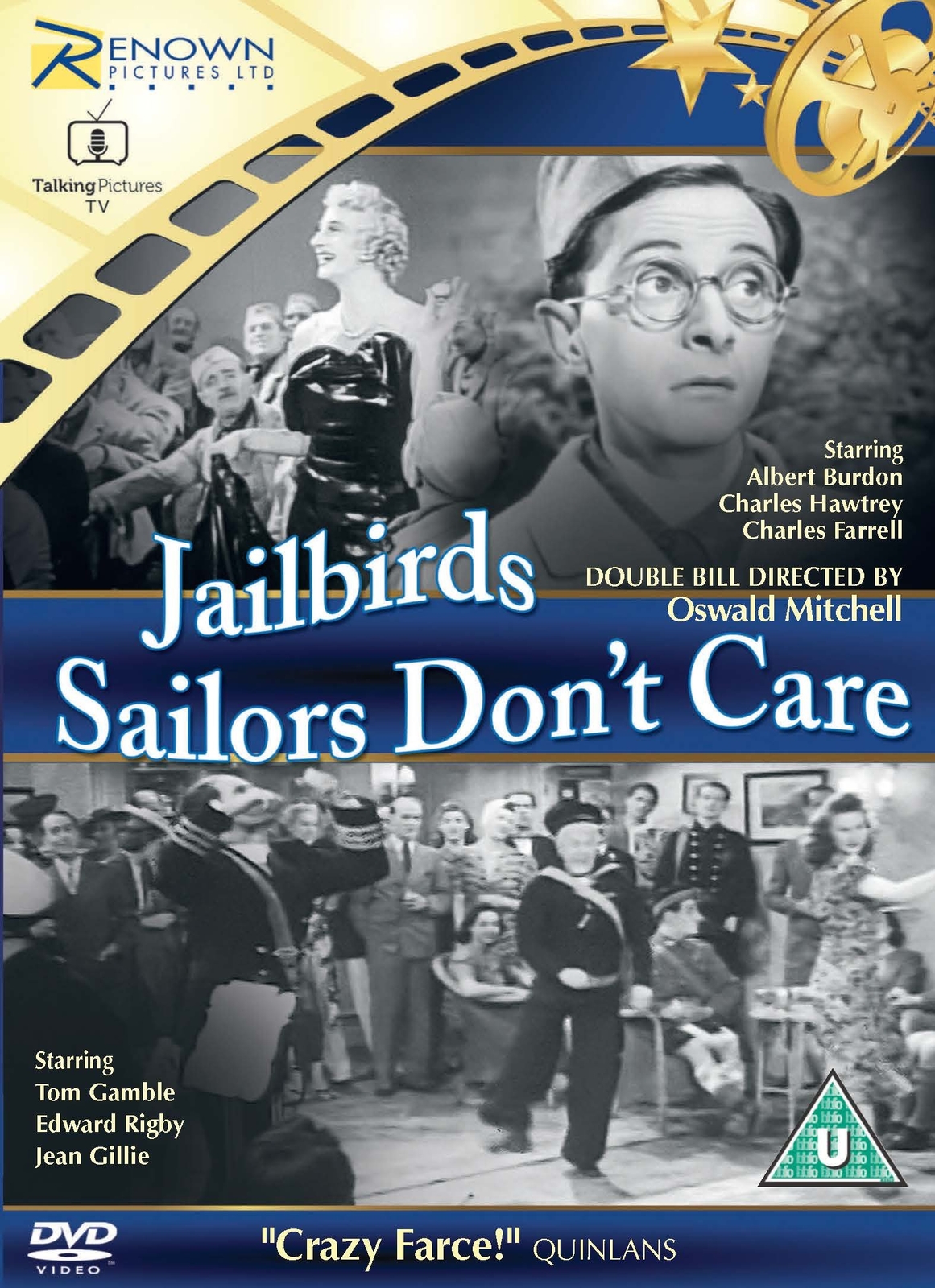 Jailbirds/Sailors Don't Care (DVD) Albert Burdon Shaun Glenville Charles Farrell