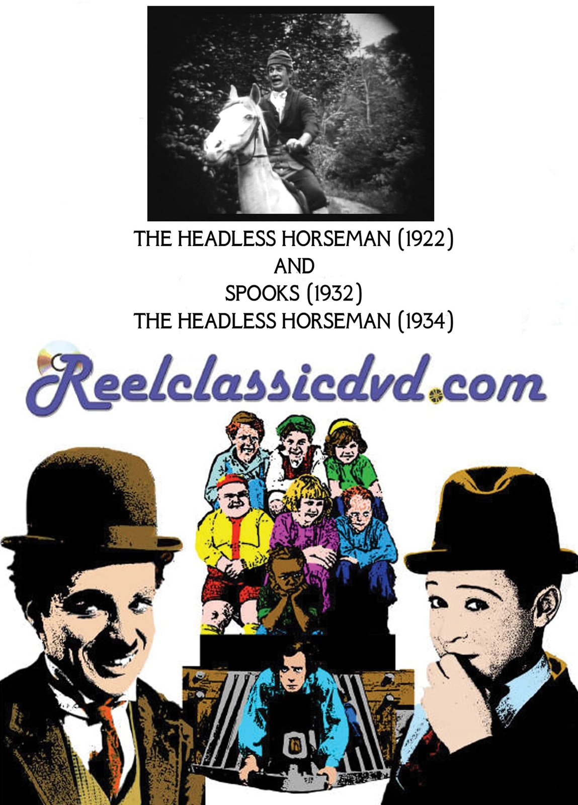 THE HEADLESS HORSEMAN WITH SPOOKS AND THE HEADLESS HORSEMAN (DVD)
