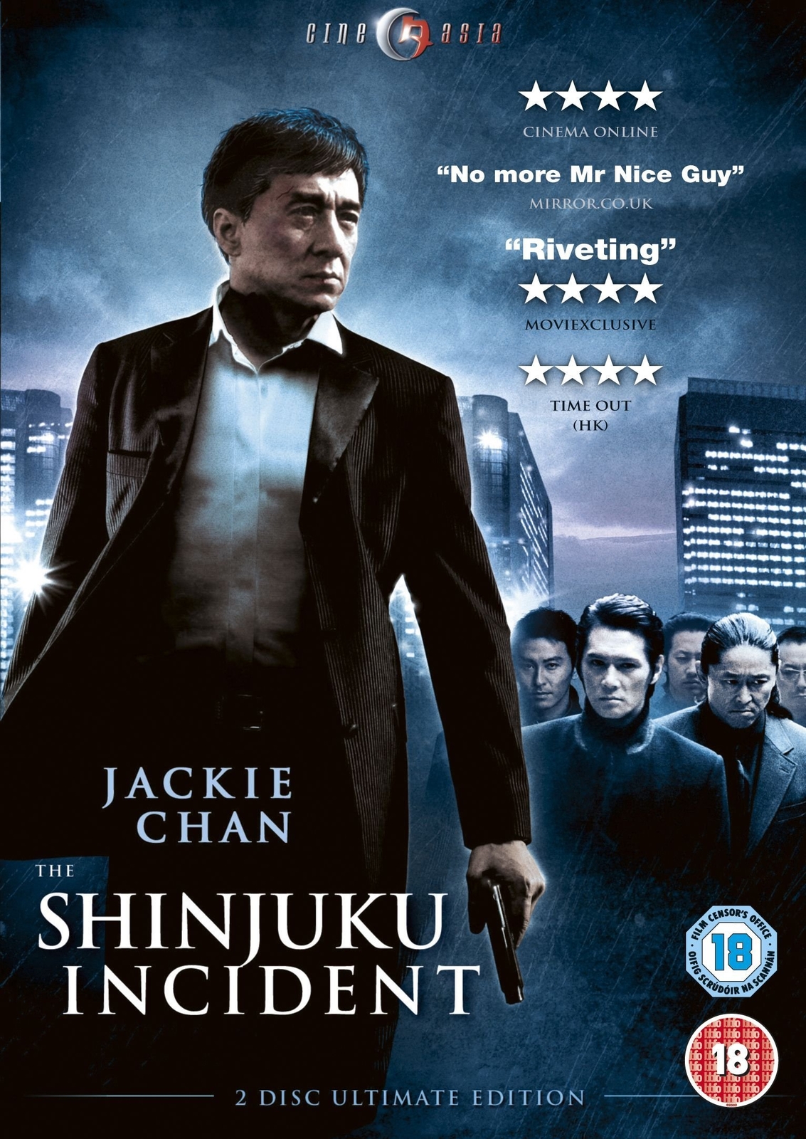 The Shinjuku Incident (DVD) Jackie Chan Naoto Takenaka Daniel Wu Xu Jinglei