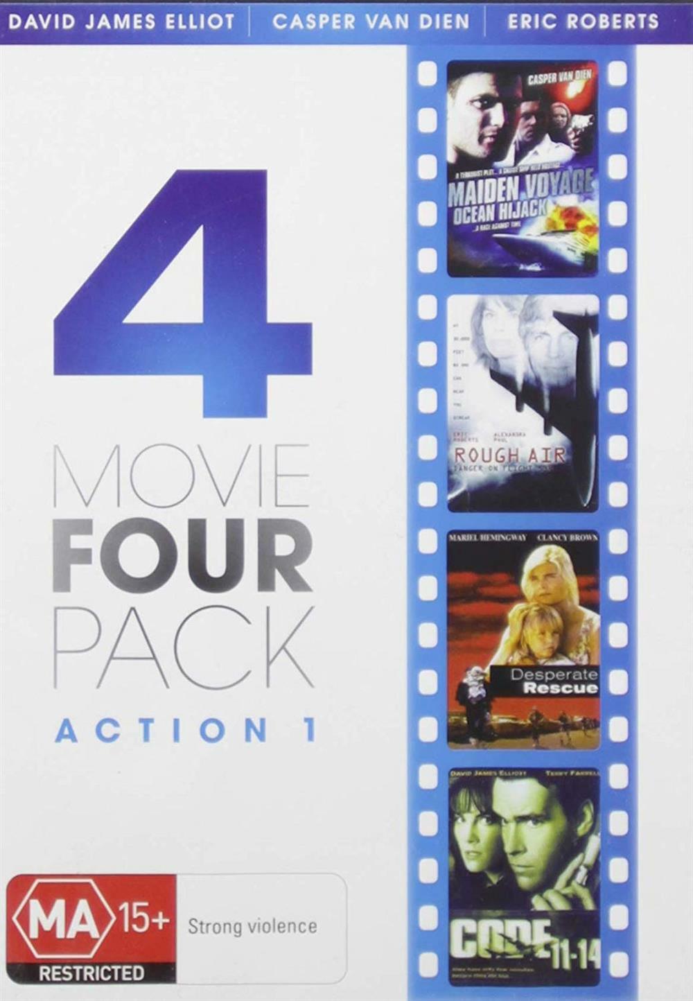 Movie Four Pack - Action 1 (4 Dvd) [Edizione: Australia] - aa.vv.