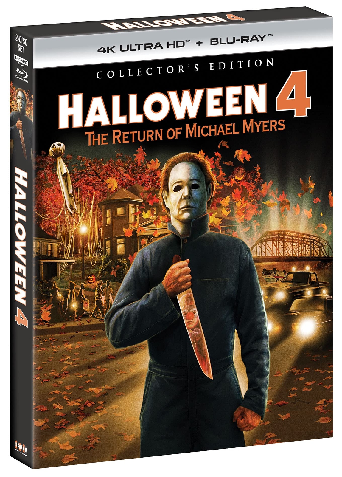 HALLOWEEN 4 - The Return of Michael Myers: Collector's Edition (4K UHD Blu-ray)