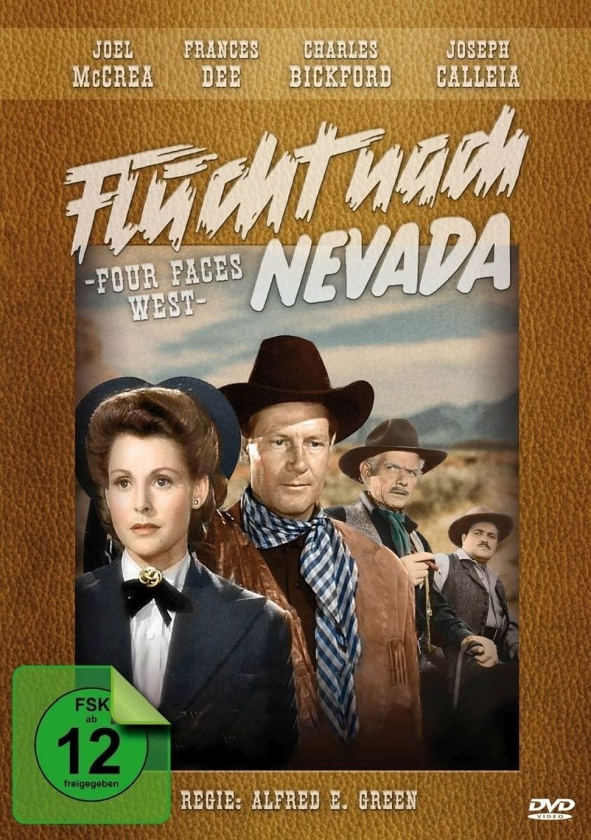 Flucht nach Nevada - Four Faces West (Western Filmjuwelen) (DVD) Joel McCrea
