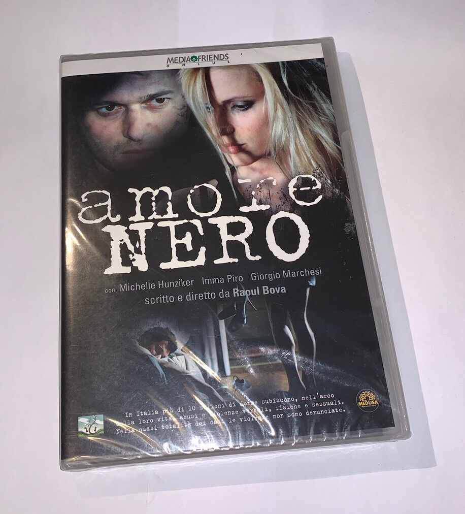 AMORE NERO DVD RARO - SIGILLATO (RAOUL BOVA HUNZIKER IMMA PIRO MARCHESI GIORGIO)