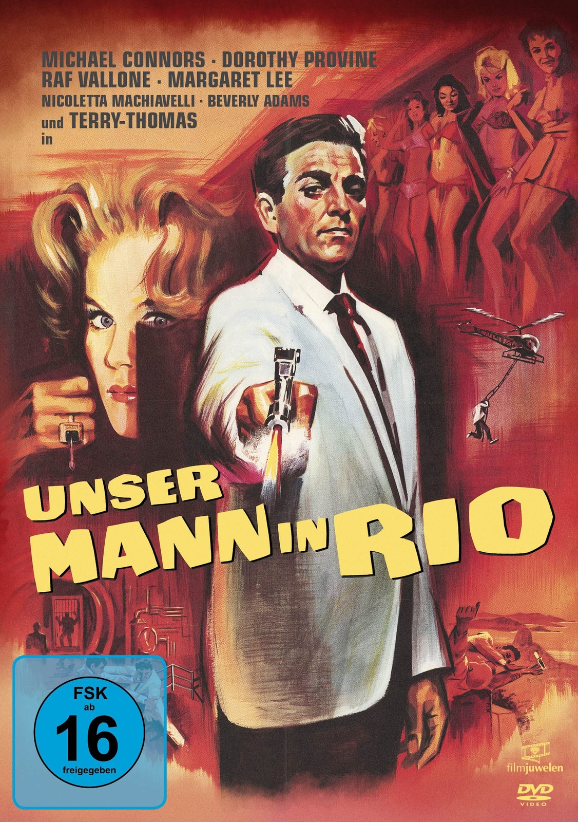 Unser Mann in Rio (DVD) Michael Connors Dorothy Provine Raf Vallone Margaret Lee