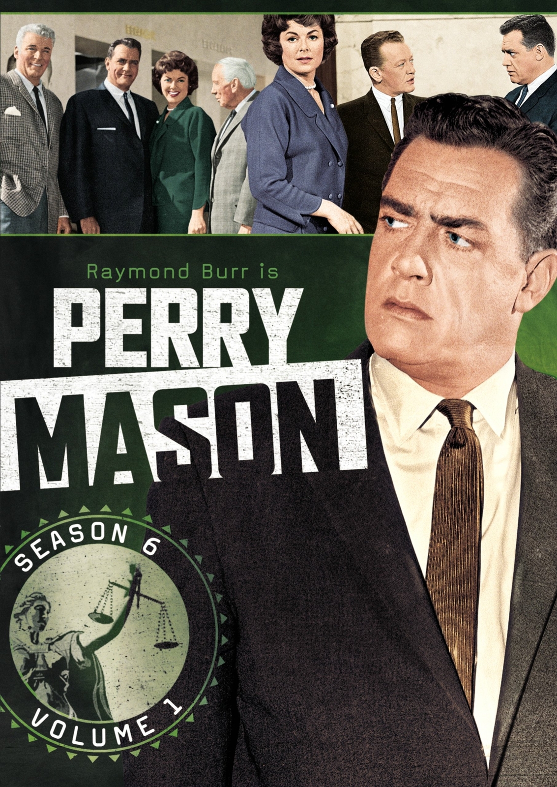Perry Mason: Season 6, Vol. 1 (DVD) Raymond Burr Barbara Hale William Hopper