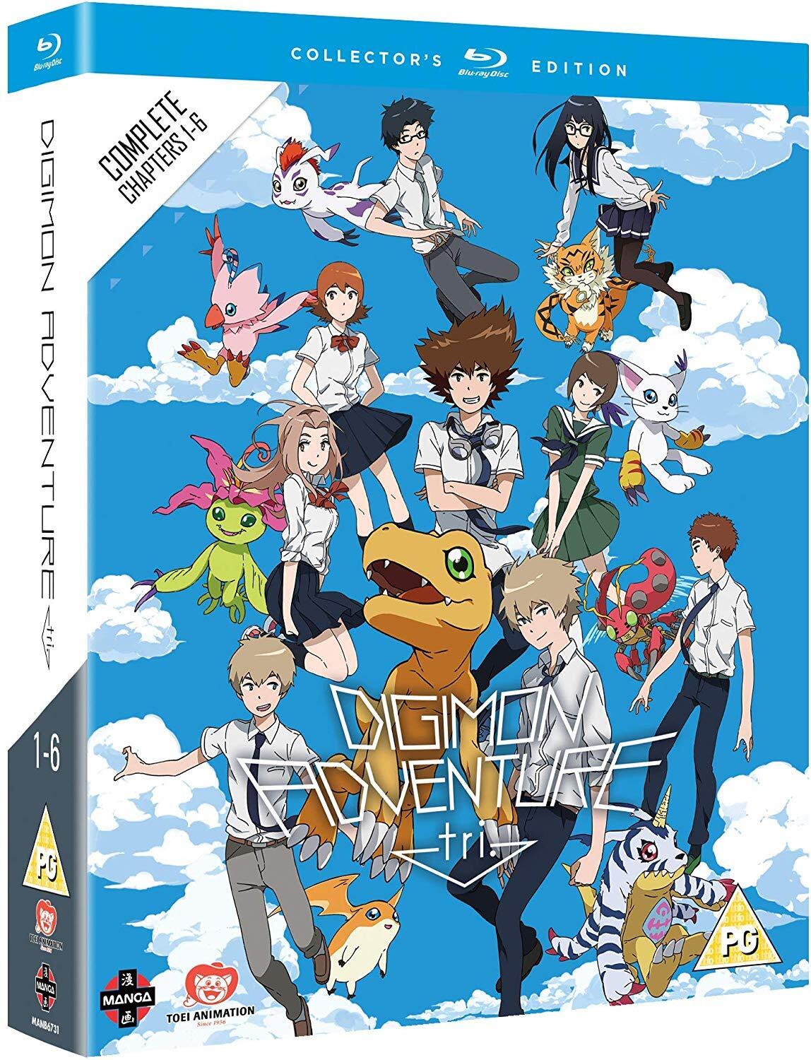 Digimon Adventure Tri: The Complete Movie Collection Blu-ray (Blu-ray)