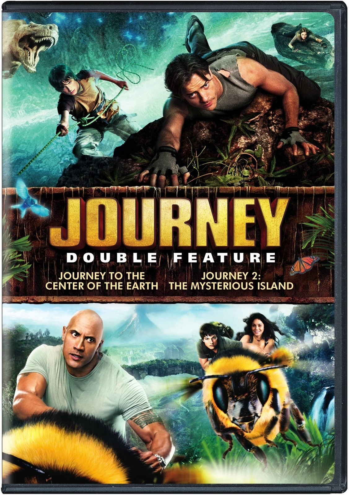 Journey Double Feature (Journey to the Center of the Earth / Journey 2: Th (DVD)
