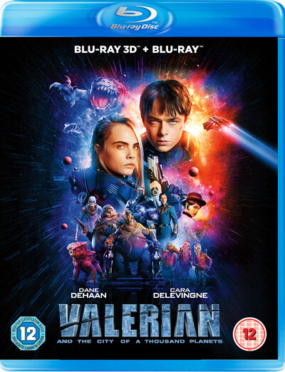 Valerian and the City of a Thousand Planets (Blu-ray) Ethan Hawke Clive Owen