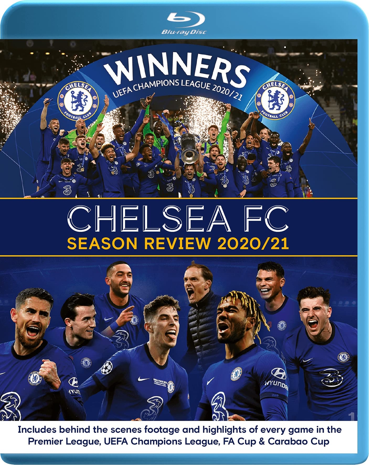 Champions of Europe – Chelsea FC Season Review 2020/21 (Blu-ray)