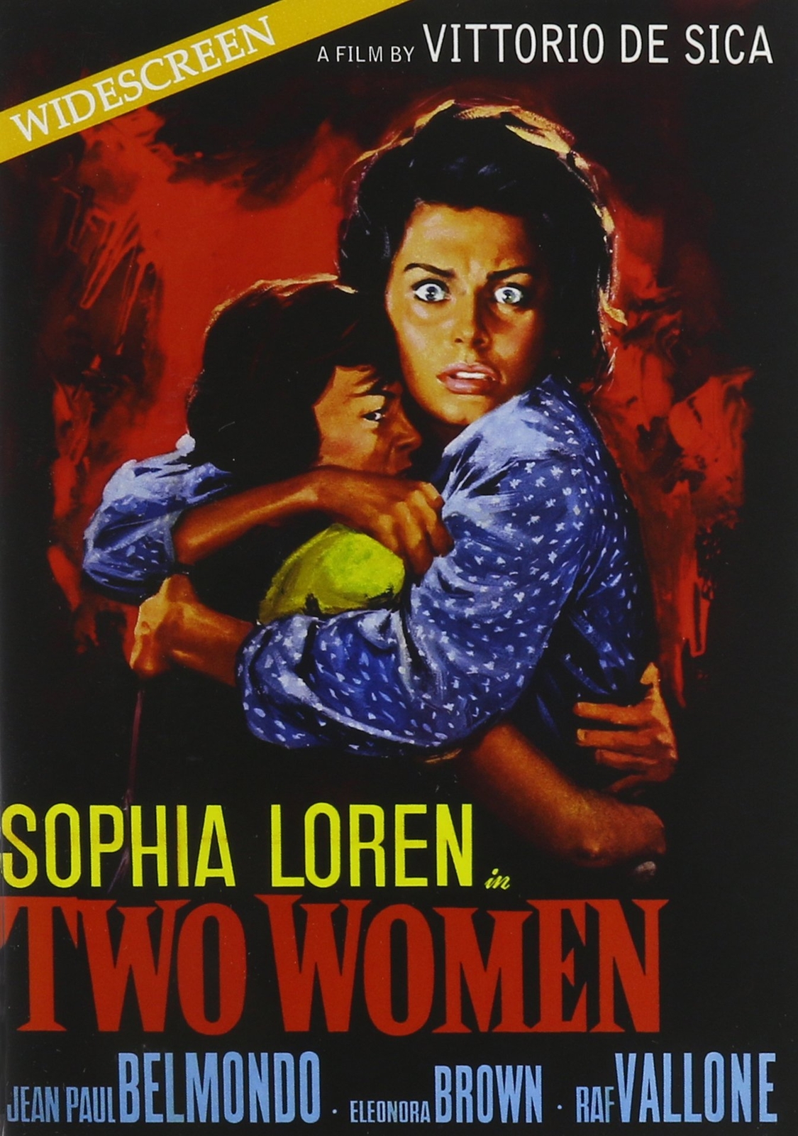 Two Women (DVD) Sophia Loren Jean-Paul Belmondo Eleonora Brown Raf Vallone