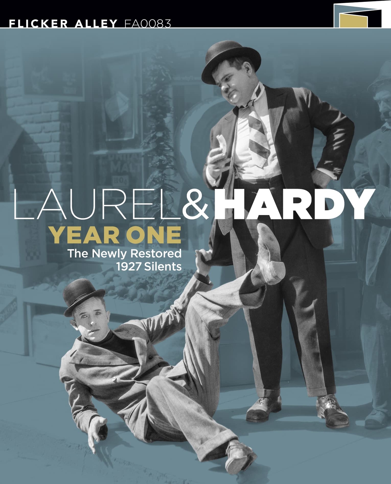 Laurel & Hardy: Year One (Flicker Alley) (Blu-ray) Stan Laurel Oliver Hardy