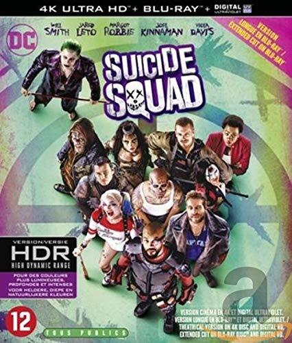 Suicide Squad (Blu-ray) Robbie Margot Smith Will Leto Jared Courtney Jai