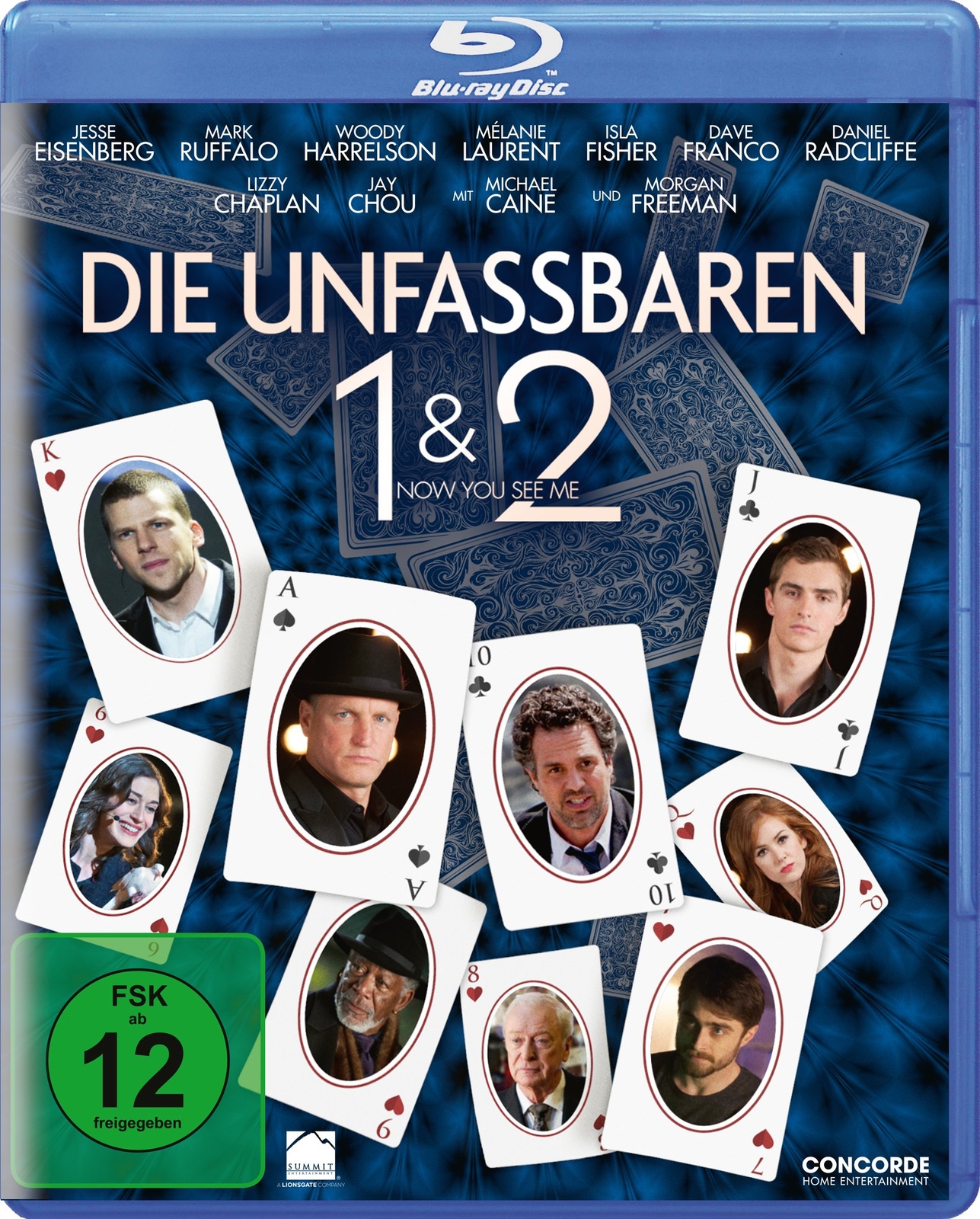 DIE UNFASSBAREN 1 & 2 - MOVIE [Region A & B & C] (Blu-ray)