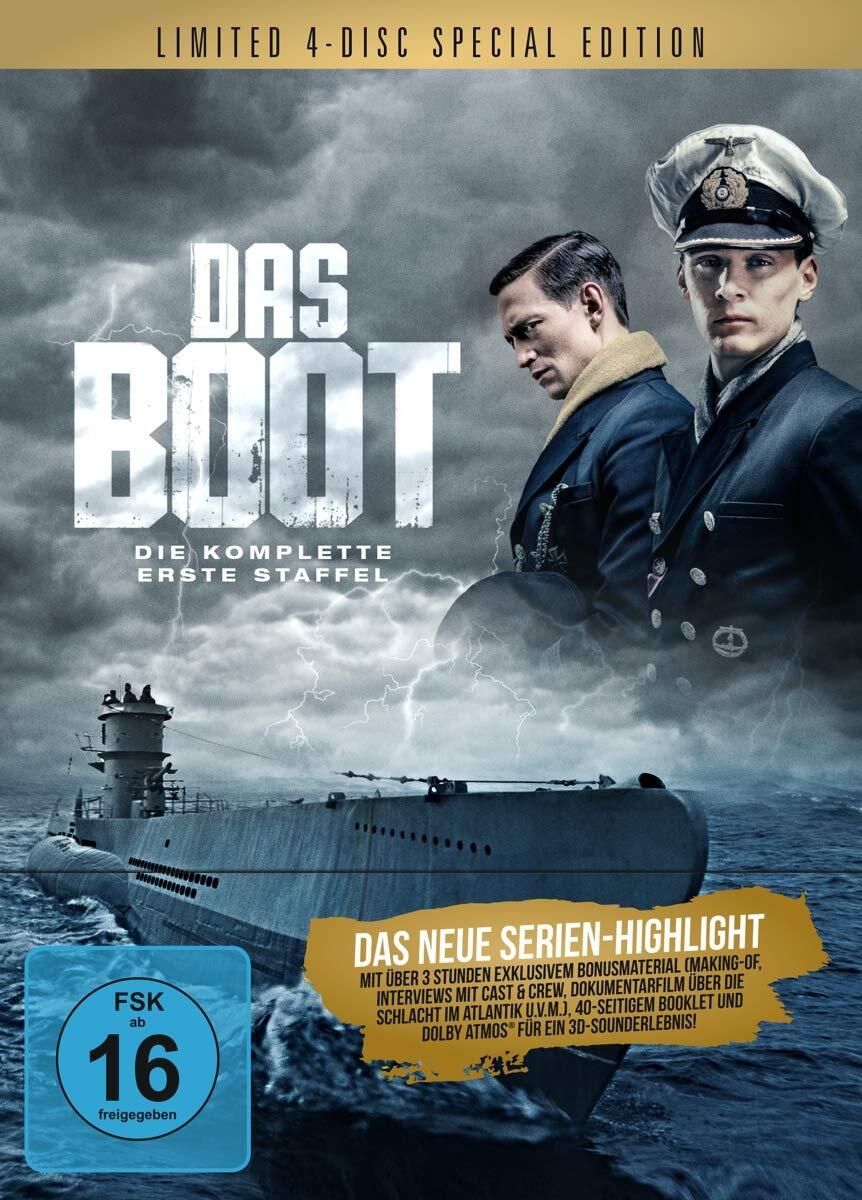 Das Boot - Staffel 1 (4 Disc-Special Edition) (Blu-ray) Caplan Lizzy Okon Rick