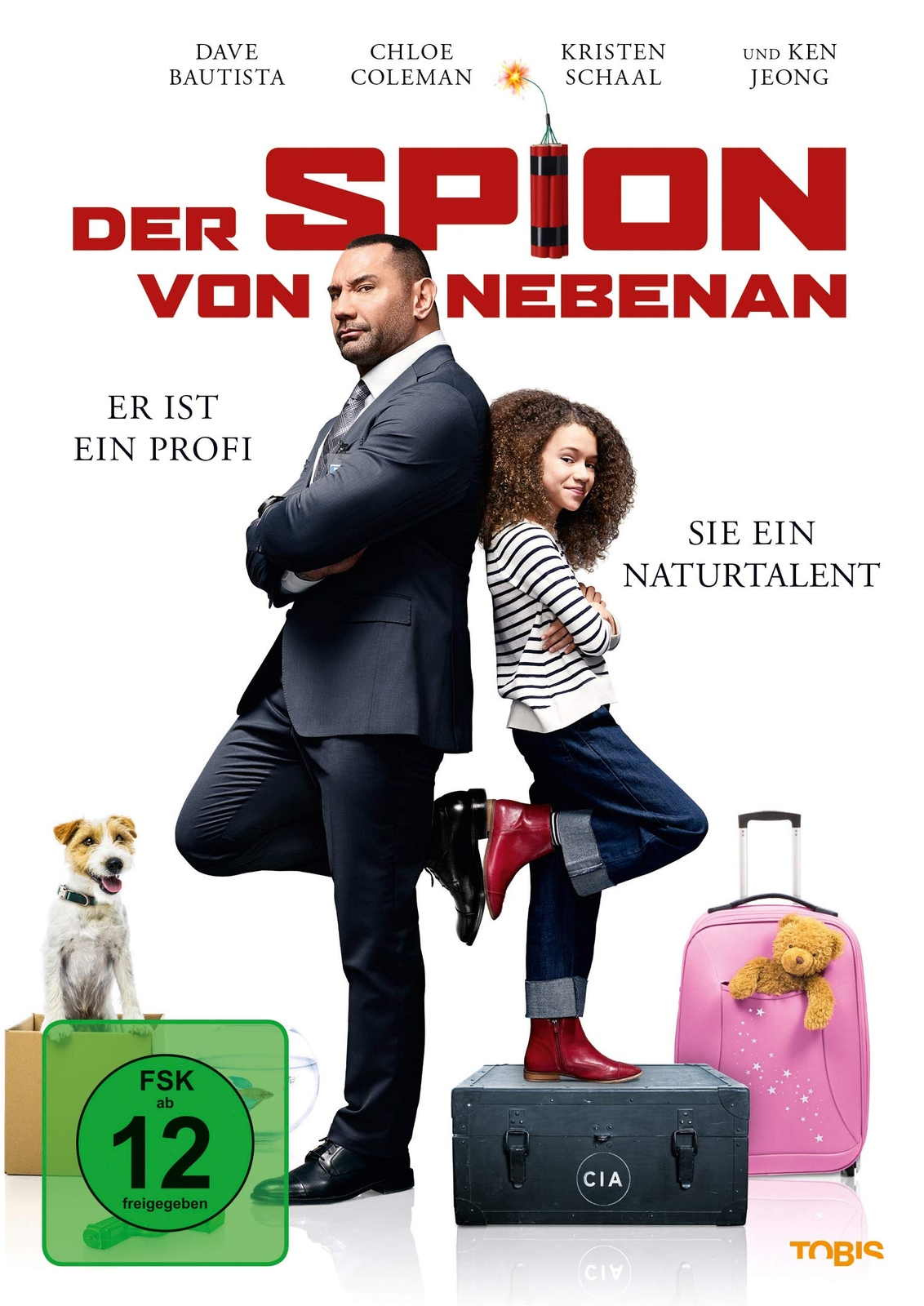 Der Spion Von Nebenan (DVD) Dave Bautista Chloe Coleman Parisa Fitz-Henley