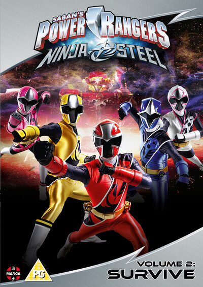 Power Rangers Ninja Steel: Volume 2 - Survive (DVD) William Shewfelt Zoë Robins