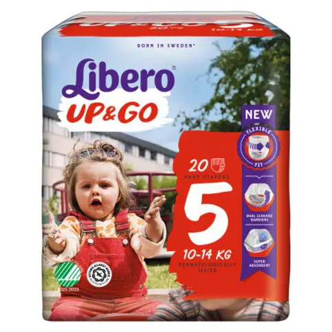LIBERO Up&Go Taglia 5 10/14kg 20 Pezzi
