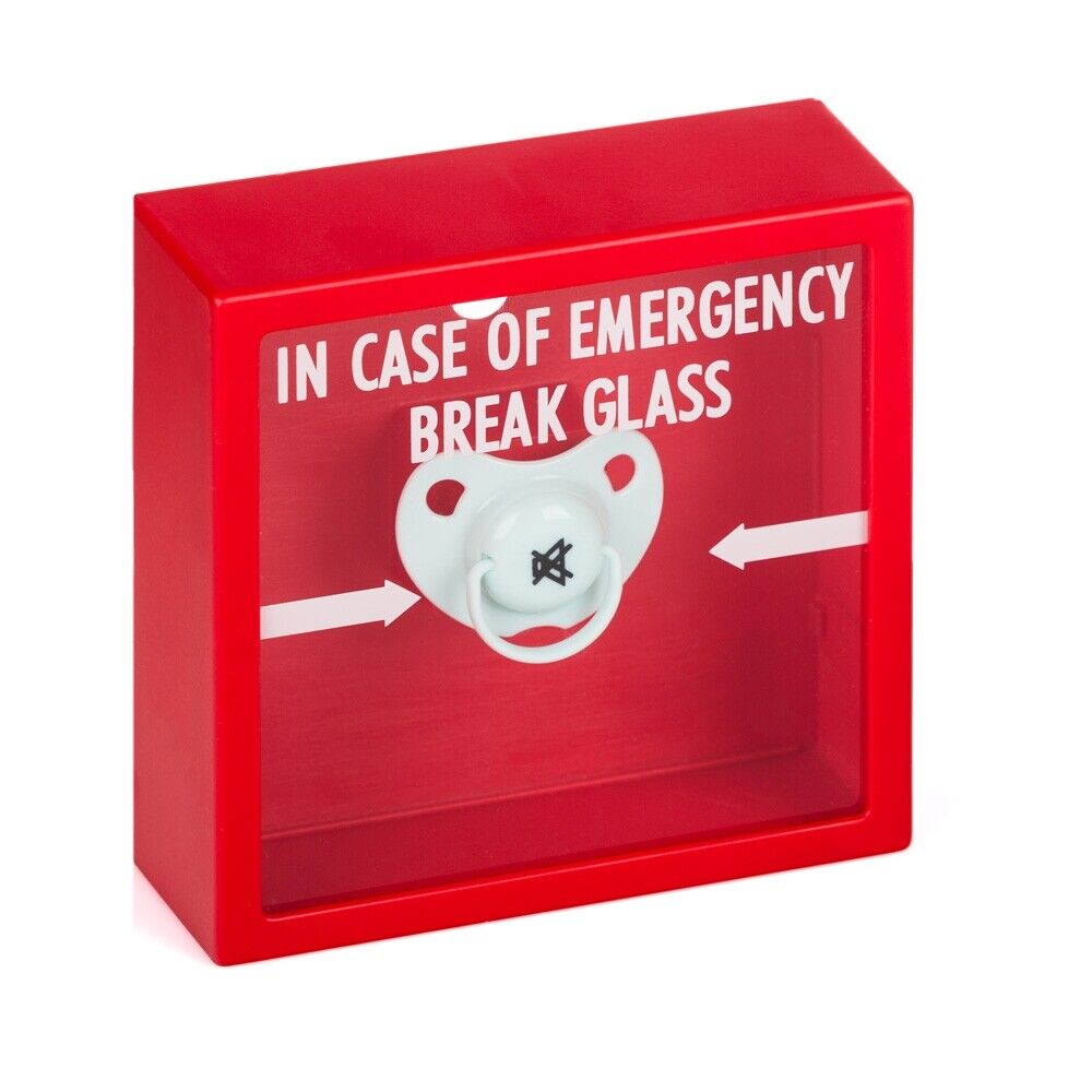 Ciuccio d'emergenza "Break the glass"