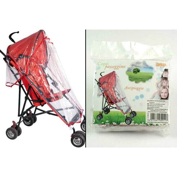 Telo Parapioggia Passeggini Universale copri passeggino plastica impermiabile