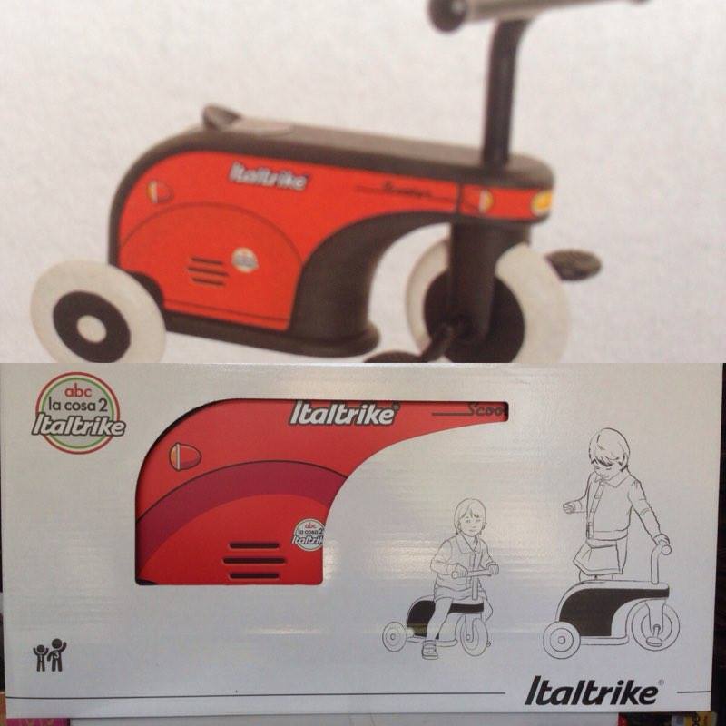 ITALTRIKE LA COSA 2 TRICICLO SCOOTER
