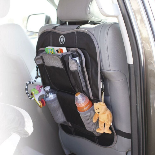 Organizer per sedile posteriore per auto Prince Lionheart grigio nero Porta acce